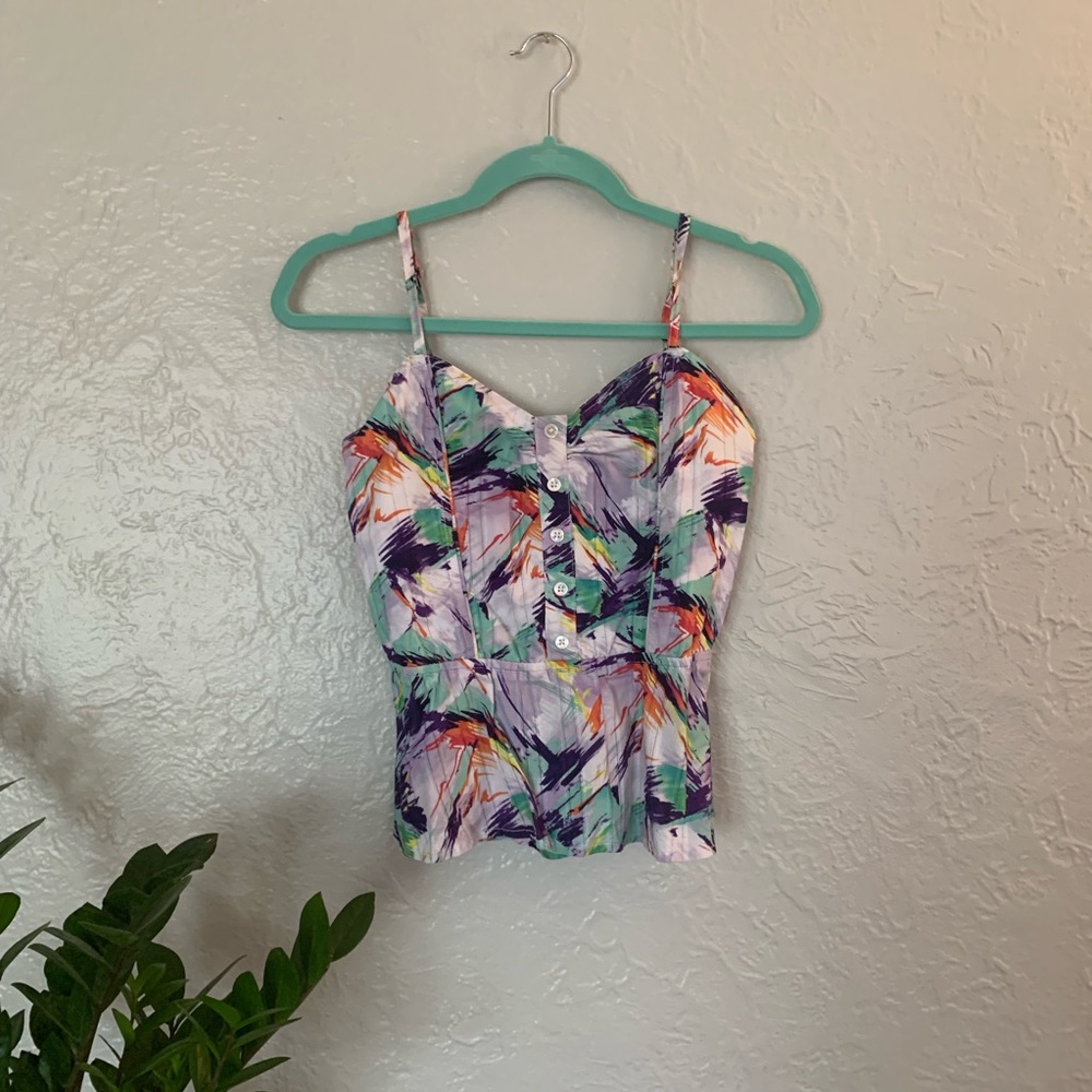 VOLCOM TROPICAL PRINT TANK